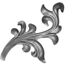 Stamped Leaves Stamped Flower Ornaments for Wrought iron Window Guard Gate Decorative Parts